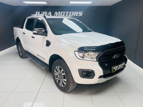 2019 FORD RANGER 2.0D BI-TURBO WILDTRAK A/T P/U D/C Big and spacious luxurious double-cab bakkie.