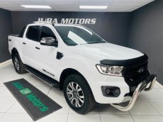2019 FORD RANGER 2.0D BI-TURBO WILDTRAK 4X4 A/T P/U D/C Good-looking spacious auto DC Bakkie.
