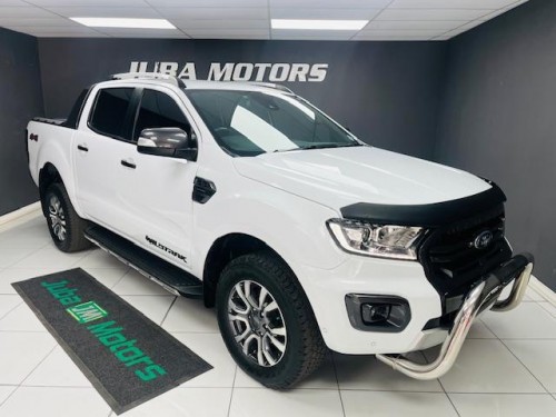 2019 FORD RANGER 2.0D BI-TURBO WILDTRAK 4X4 A/T P/U D/C Good-looking spacious auto DC Bakkie.