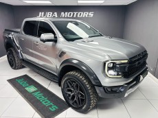2023 FORD RANGER 3.0 V6 BI TURBO ECOBOOST RAPTOR 4X4 A/T Big and spacious Full-House double cab bakkie. 2023 FORD RANGER 3.0 V6 BI TURBO ECOBOOST RAPTOR 4X4 A/T Big and spacious Full-House double cab bakkie.